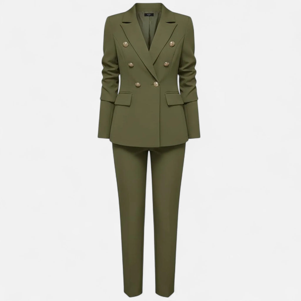 Adrienne | Women's Solid Colour Tailored Suit Set