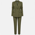 Adrienne | Women's Solid Colour Tailored Suit Set