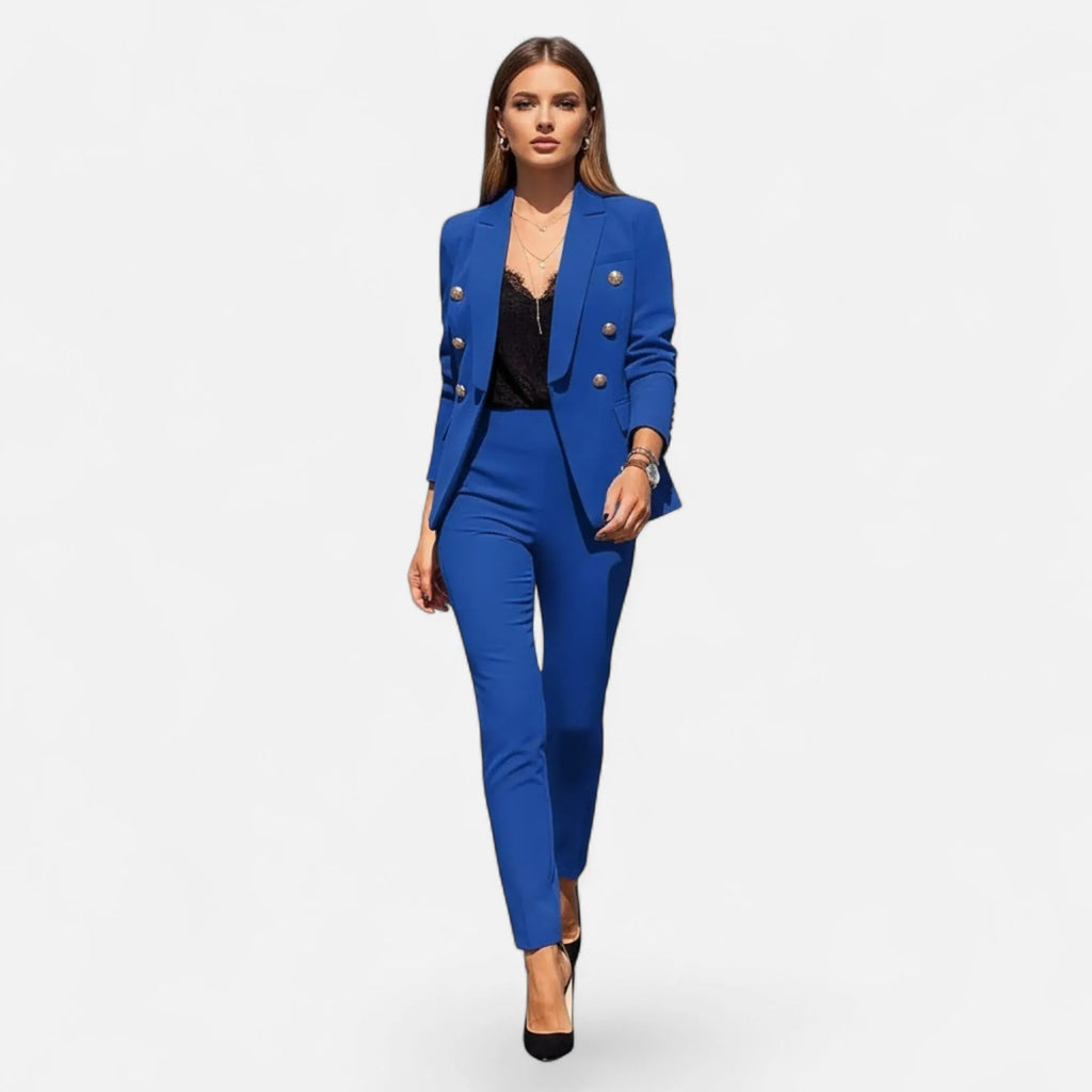 Adrienne | Women's Solid Colour Tailored Suit Set