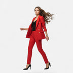 Adrienne | Women's Solid Colour Tailored Suit Set