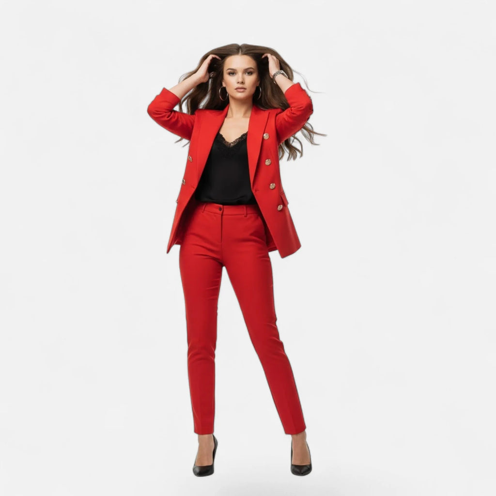 Adrienne | Women's Solid Colour Tailored Suit Set