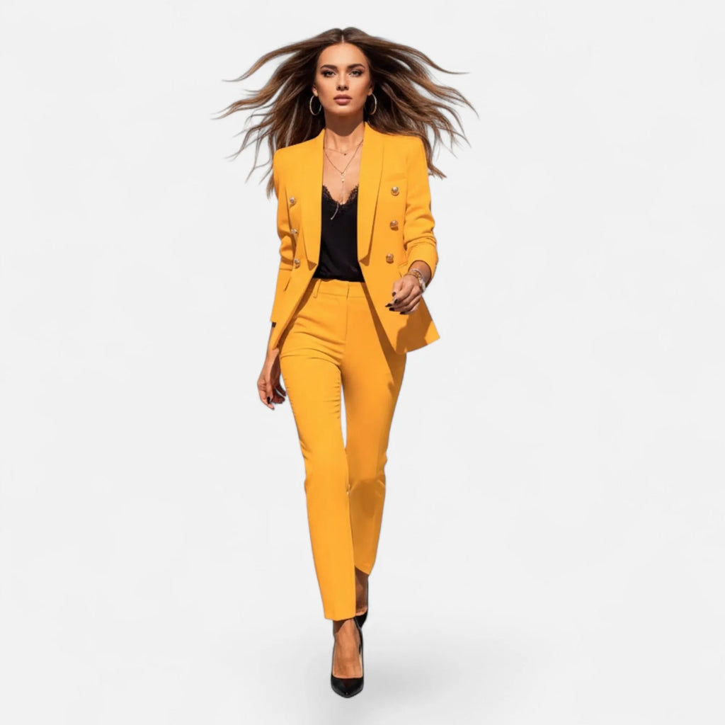 Adrienne | Women's Solid Colour Tailored Suit Set