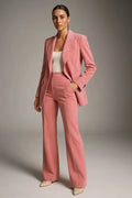 Amberly | Women's Single-Button Blazer and Trouser Suit