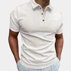 Breathable Polo Shirt for Men's Casual and Office Wear