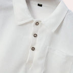 Breathable Polo Shirt for Men's Casual and Office Wear