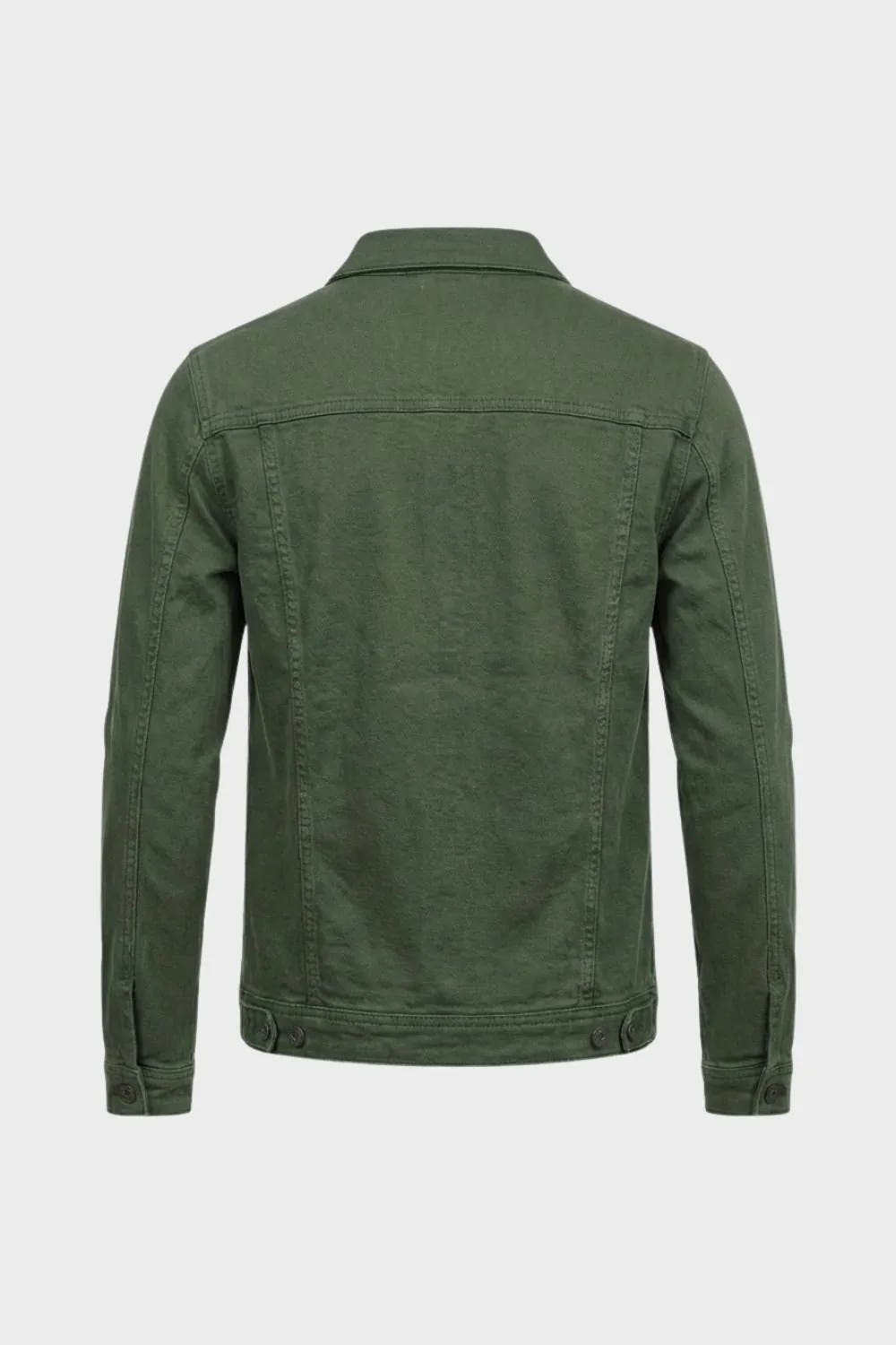 Button Placket Jacket with Chest Pockets for Men