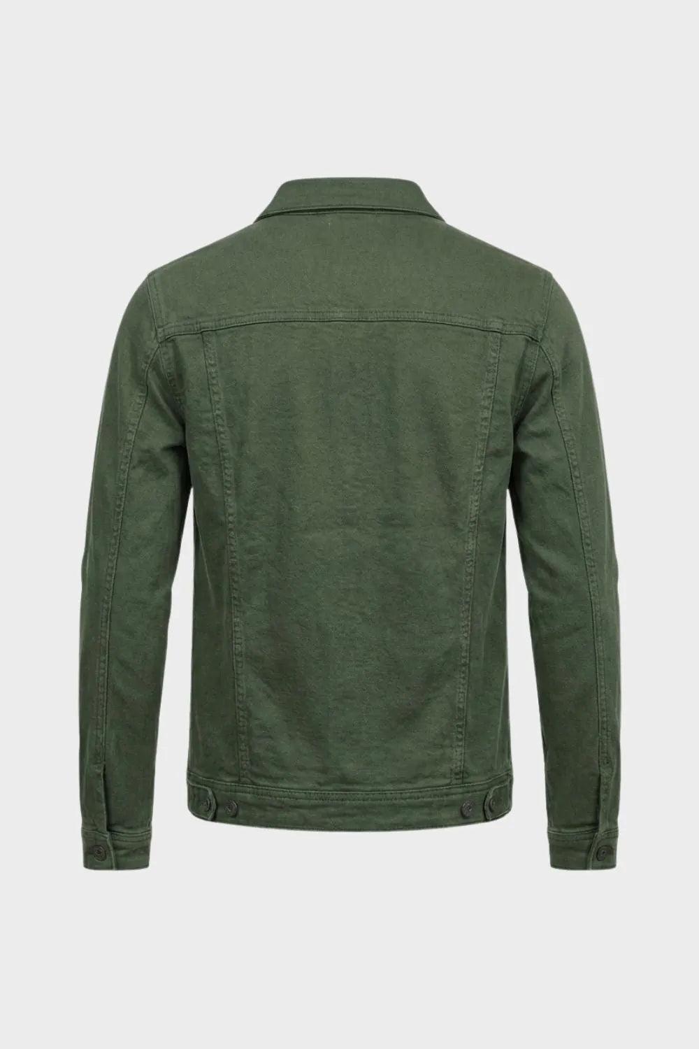 Button Placket Jacket with Chest Pockets for Men
