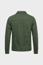 Button Placket Jacket with Chest Pockets for Men
