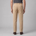 Classic Corduroy Trousers with Double Pleats for Men