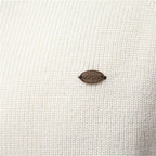 Cotton Quarter-Zip Sweater with Stand Collar for Men