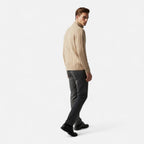 Heritage Half-Zip Knitted Sweater for Men