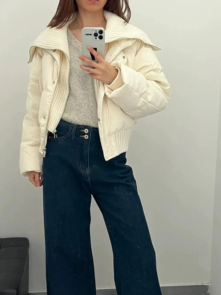 Juliana | Women's Oversized High-Collar Puffer Jacket