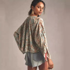 Juno | Women's Oversized Bohemian Print Shirt