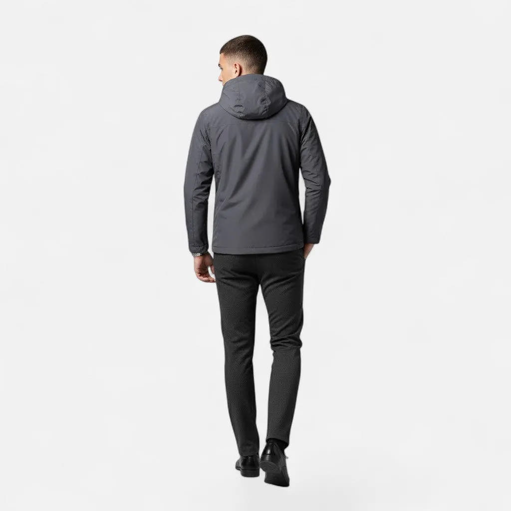 Lightweight Hooded Loose-Fit Casual Jacket for Men