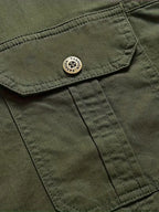 Lightweight Utility Cargo Shirt Relaxed Fit for Men