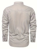 Lightweight Utility Cargo Shirt Relaxed Fit for Men