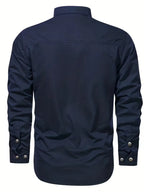 Lightweight Utility Cargo Shirt Relaxed Fit for Men