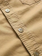 Lightweight Utility Cargo Shirt Relaxed Fit for Men