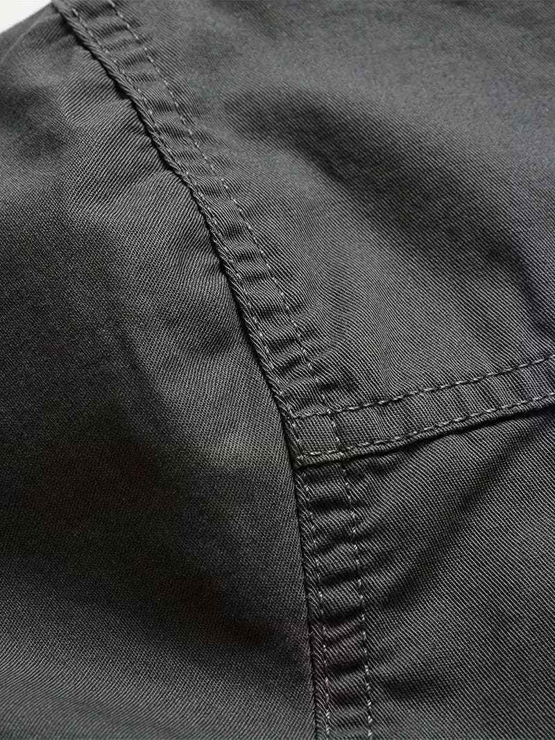 Lightweight Utility Cargo Shirt Relaxed Fit for Men