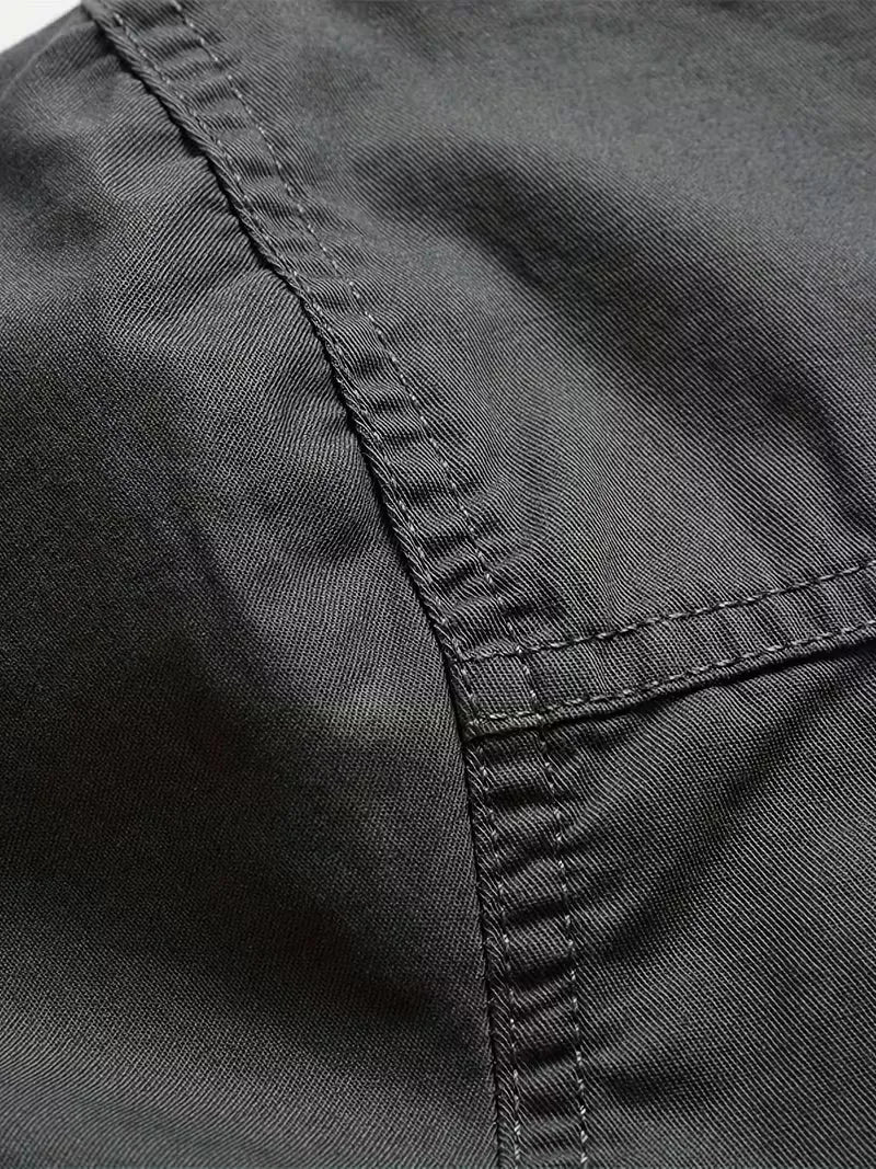 Lightweight Utility Cargo Shirt Relaxed Fit for Men