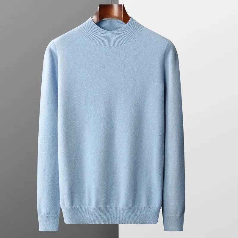 Lightweight Versatile Soft Knit Sweater for Men