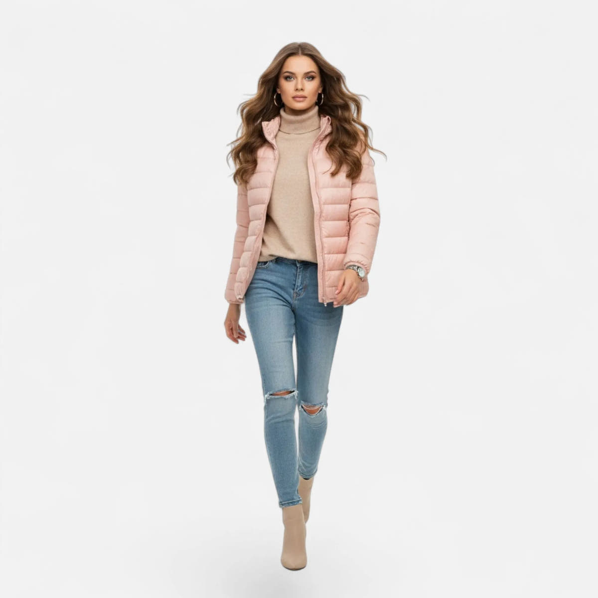 Liliana | Women's Hooded Lightweight Down Coat