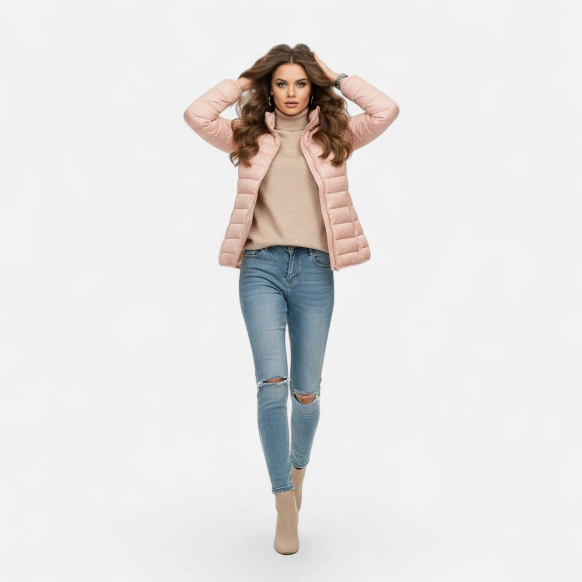 Liliana | Women's Hooded Lightweight Down Coat
