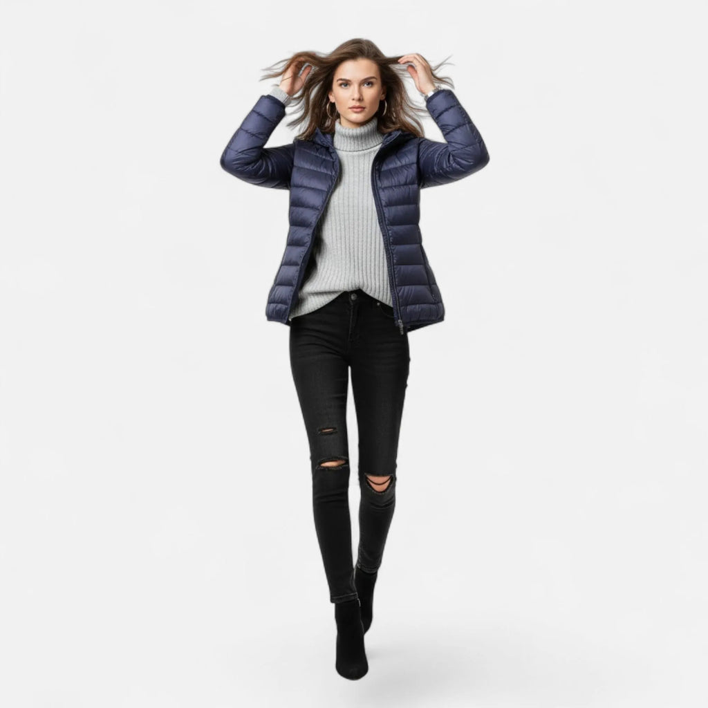Liliana | Women's Hooded Lightweight Down Coat