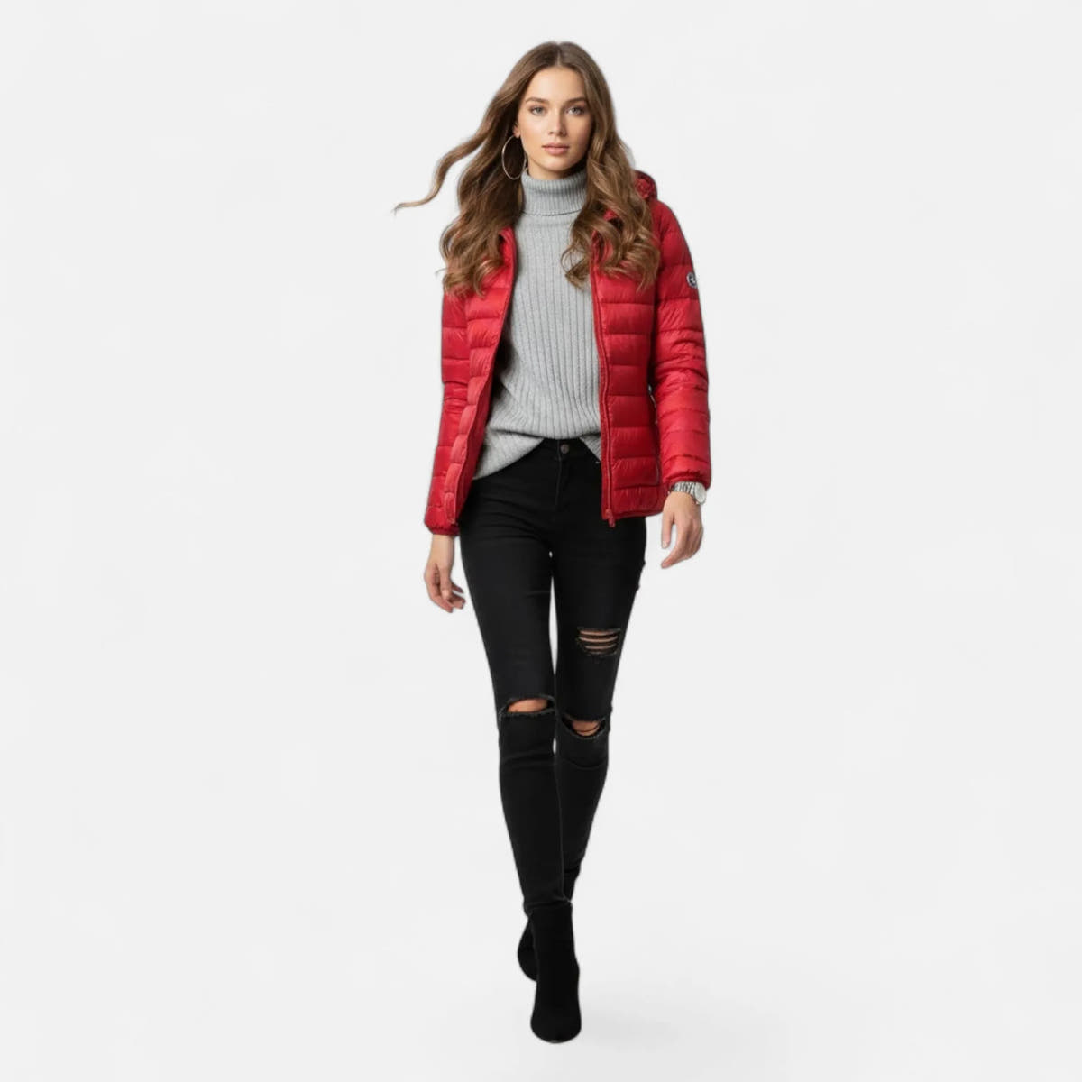 Liliana | Women's Hooded Lightweight Down Coat