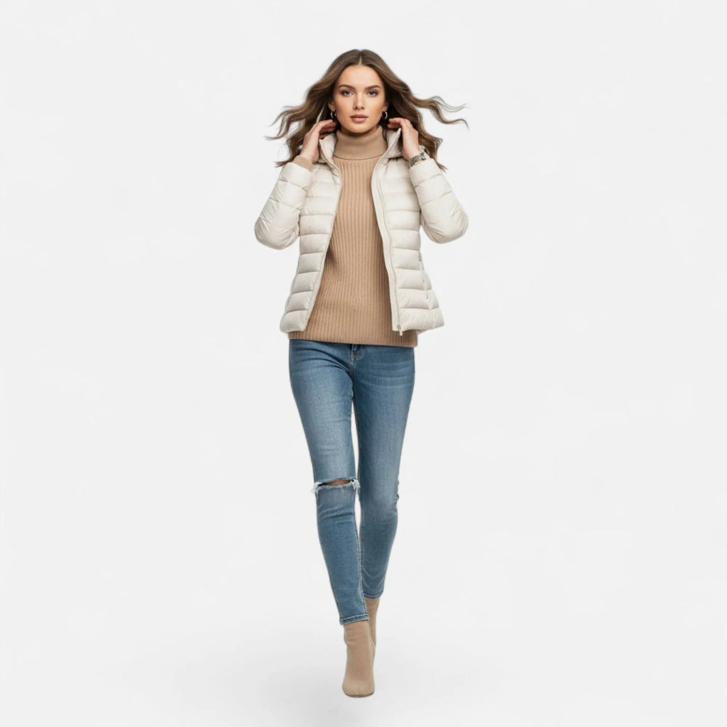 Liliana | Women's Hooded Lightweight Down Coat