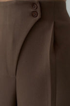 Melisande | Women's Wide Leg High Waist Trousers