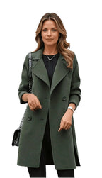 Meredith | Women's Structured Classic Lapel Winter Coat