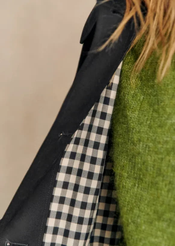 Mirabel | Women's Classic Trench Coat with Button Closure