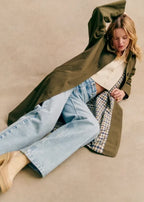 Mirabel | Women's Classic Trench Coat with Button Closure