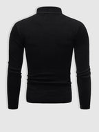 Modern Slim Fit Turtleneck Pullover Sweater for Men