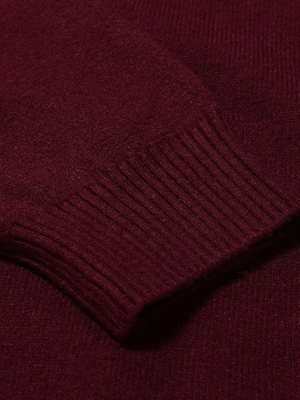 Modern Slim Fit Turtleneck Pullover Sweater for Men