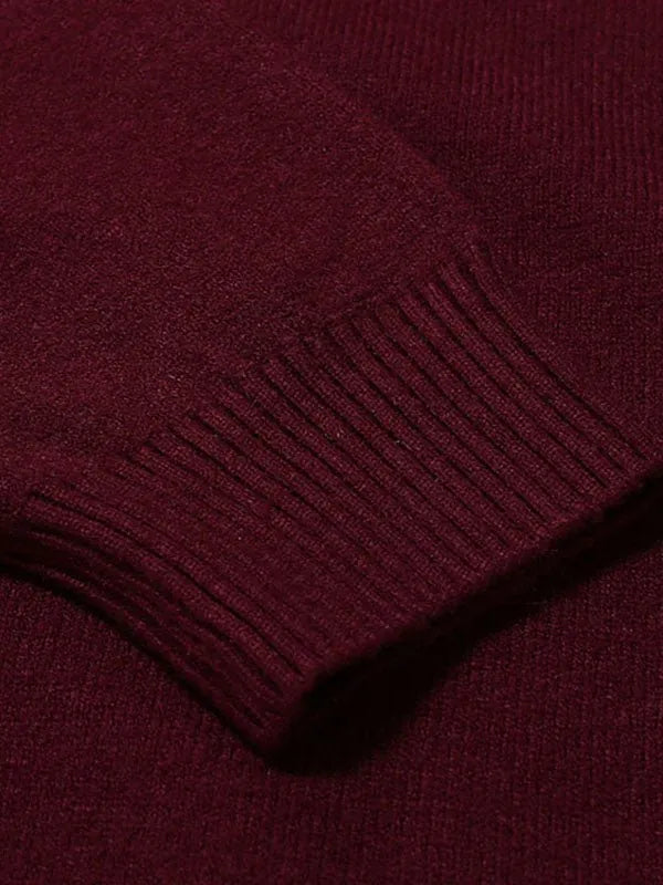 Modern Slim Fit Turtleneck Pullover Sweater for Men
