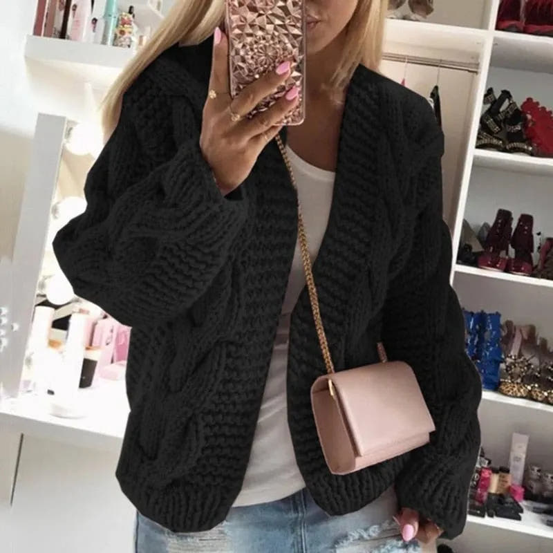 Nadia | Women's Oversized Chunky Knit Cardigan