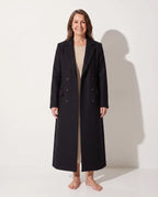 Ottilie | Women's Longline Wool-Effect Tailored Coat