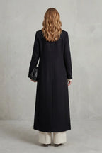Ottilie | Women's Longline Wool-Effect Tailored Coat