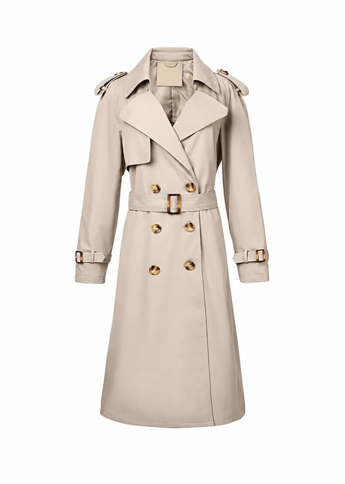 Petra | Women's Double-Breasted Belted Trench Coat