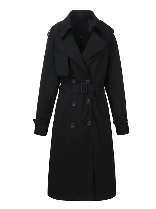 Petra | Women's Double-Breasted Belted Trench Coat