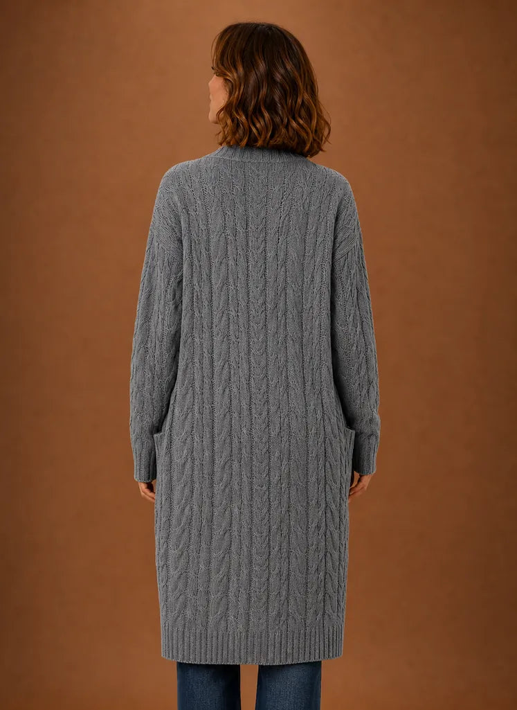 Prudence | Women's Hooded Cable Knit Cardigan