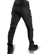 Reinforced Water-Resistant Tactical Cargo Pants for Men