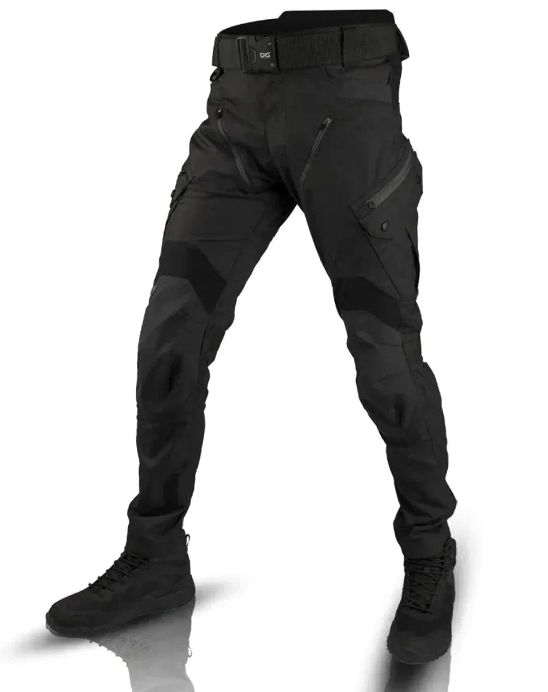 Reinforced Water-Resistant Tactical Cargo Pants for Men
