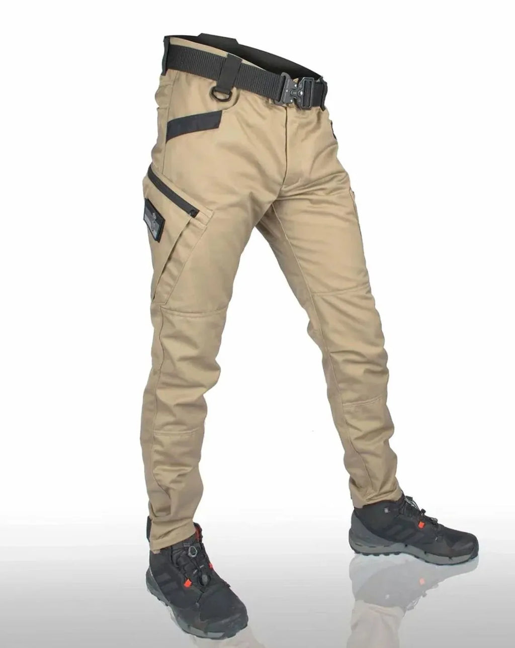 Reinforced Water-Resistant Tactical Cargo Pants for Men