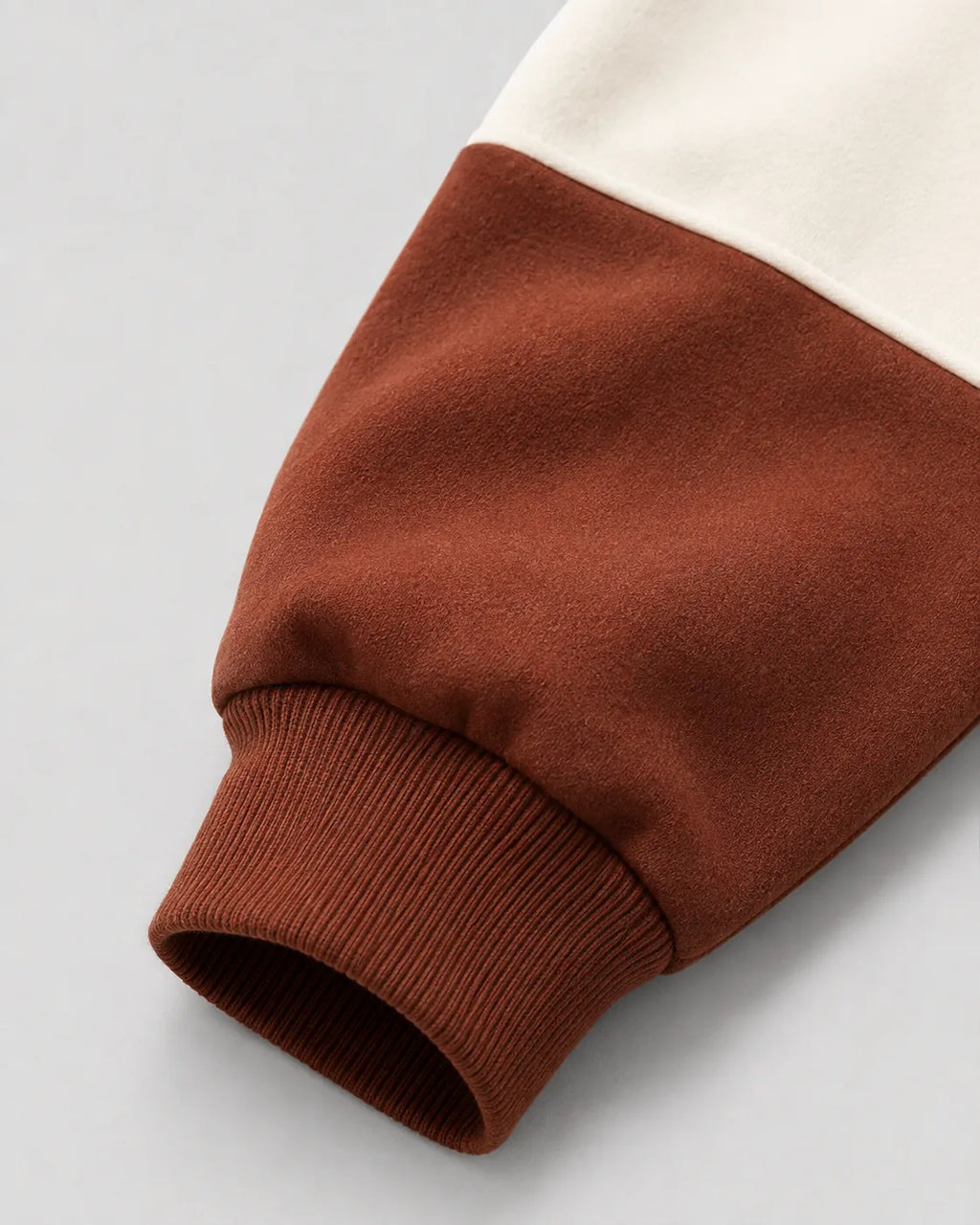 Relaxed Fit Color Block Rugby Polo Sweater for Men