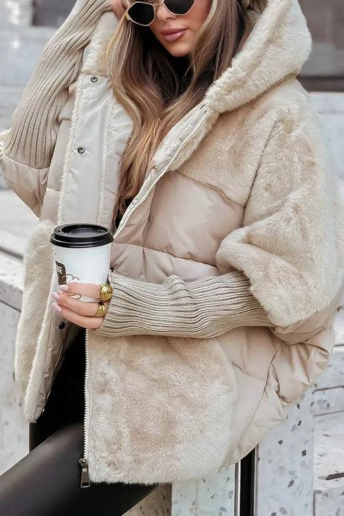 Renata | Women's Padded Water-Repellent Hooded Jacket