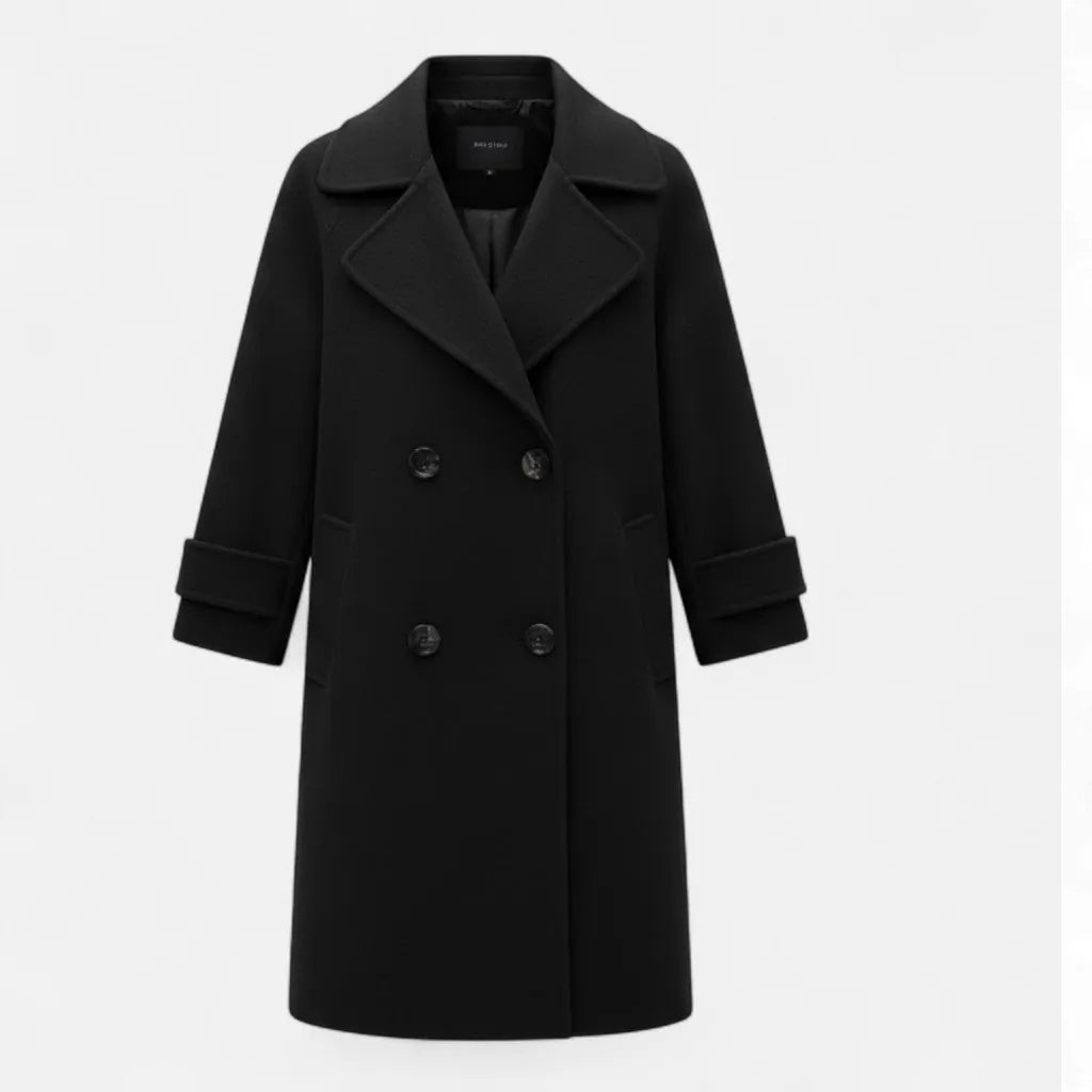 Selena | Women's Double-Breasted Structured Slim Coat