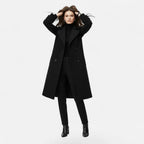 Selena | Women's Double-Breasted Structured Slim Coat
